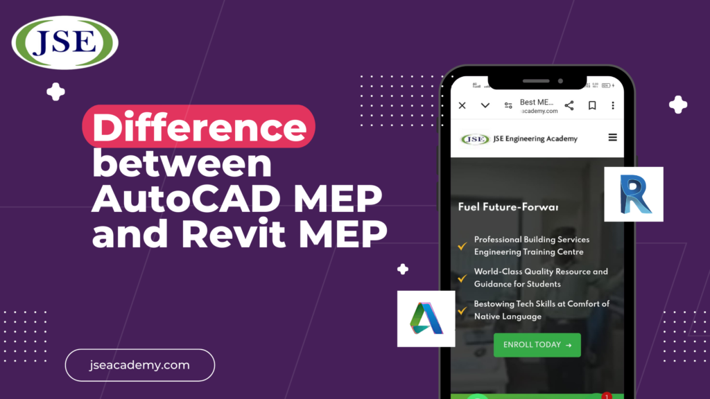 autocad and revit mep difference