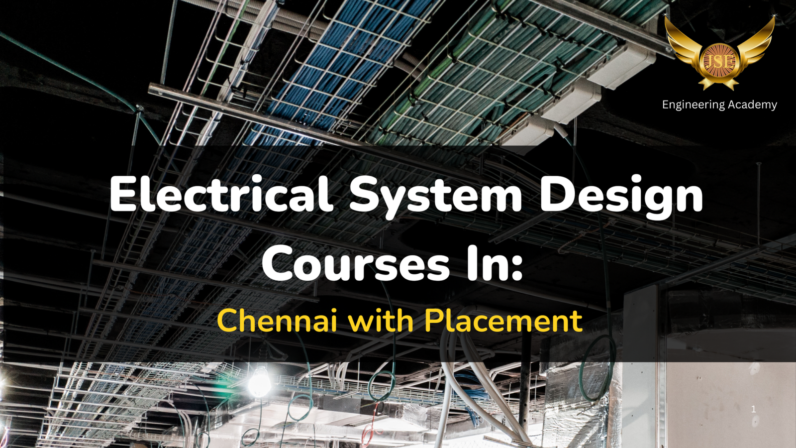 Electrical System Design Course in Chennai | MEP with Placement – JSE ...